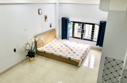 Serviced apartmemt for rent with window on Nguyen Van Nghi street