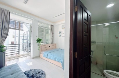 Studio apartment for rent on with balcony on Bui Huu Nghia street