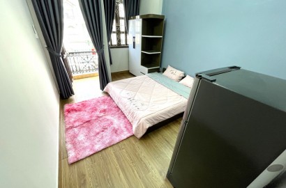 Studio apartmemt for rent with balcony on Lac Long Quan street - Tan Binh District