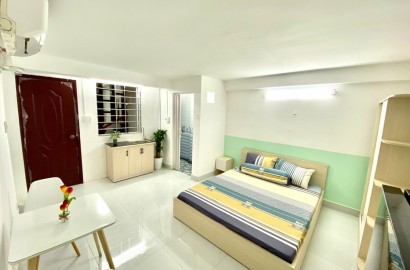 Ground floor studio apartment for rent in Tan Phu District