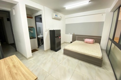 2 Bedrooms serviced apartment with fully furnished on No Trang Long Street