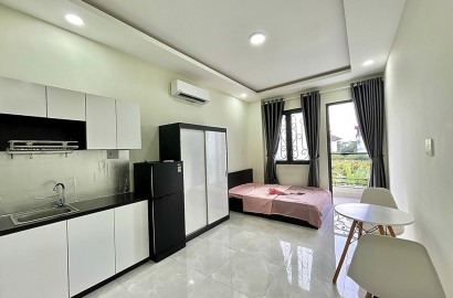 Studio apartmemt for rent with balcony on Street No 30 in Go Vap District