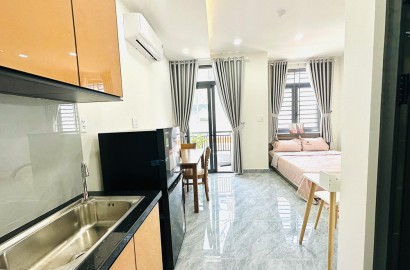 Serviced apartmemt for rent with balcony on Tran Thi Nghỉ Street