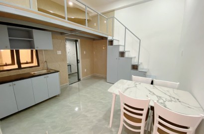 Duplex apartment for rent on Nguyen Van Cong Street