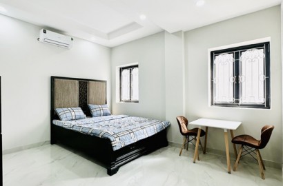 New studio apartmemt for rent on Bach Dang street in Binh Thanh District