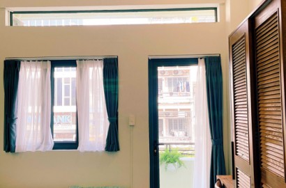Serviced apartmemt for rent with balcony in District 3 on Dien Bien Phu Street