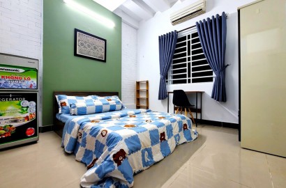 Studio apartmemt for rent in Binh Thanh District on Nguyen Van Dau Street