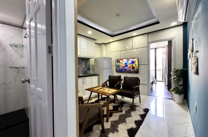 1 Bedroom apartment for rent, balcony, private washer on Nguyen Thong Street