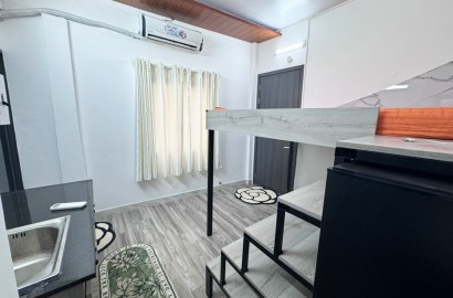 Duplex apartment for rent, private washing machine on Ky Dong Street