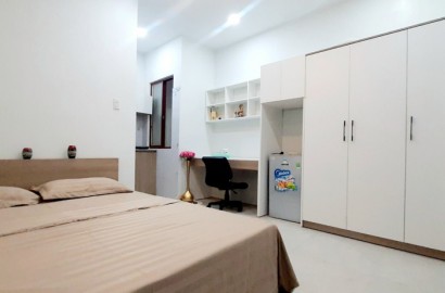 Studio apartmemt for rent on Phan Van Han Street near Thi Nghe Market