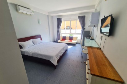 Bright serviced apartmemt for rent on Dinh Cong Trang Street