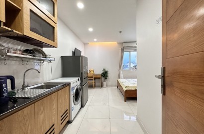 Studio apartment for rent with fully furnished on Xo Viet Nghe Tinh Str