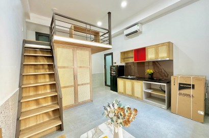 Cho thuê Duplex ban công thoáng đường Nguyễn Văn Mại