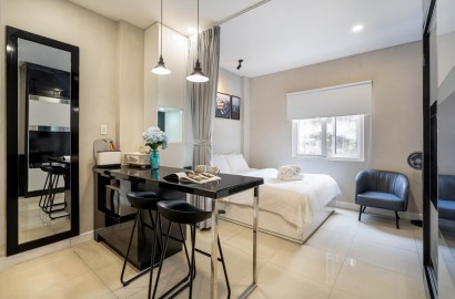 Modern style serviced apartmemt for rent on Ton That Tung Street