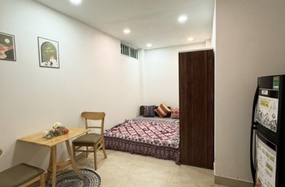 Studio apartmemt for rent in Binh Thanh District on Tran Quang Long Street