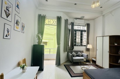 Serviced apartment for rent with balcony on Phan Dang Luu Str