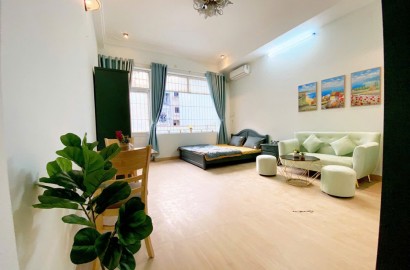 Serviced apartmemt for rent with balcony, private washer on Dien Bien Phu Street